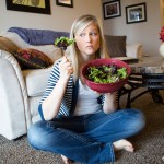 Eating My Greens | May Self-Portrait