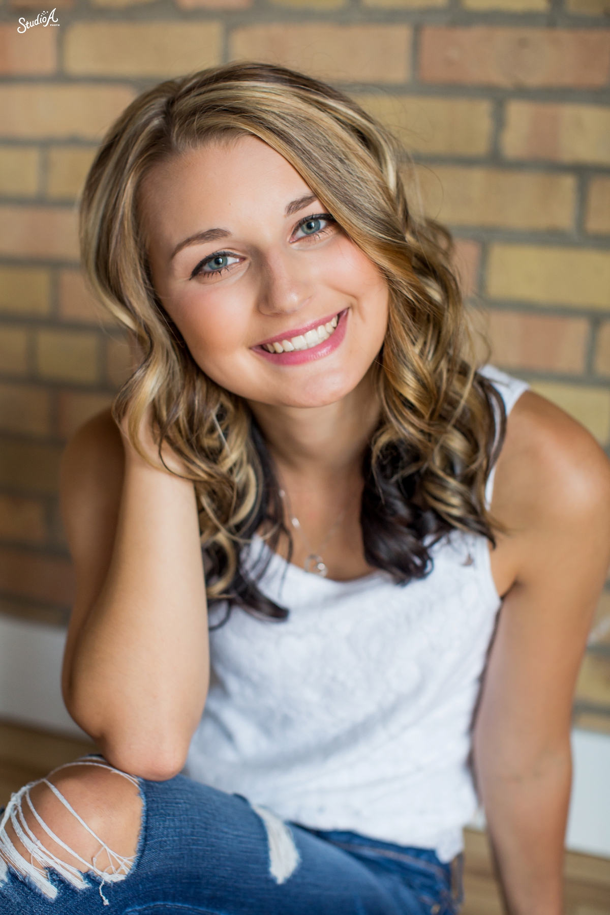 Downtown Fargo Studio Session for Seniors by Photographers Abby Anderson