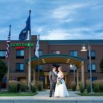 Fargo Moorhead Courtyard Marriott Wedding Photos – Alex & Trista