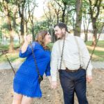 Engagement Photos at Island Park and Dairy Queen Fargo – Moorhead