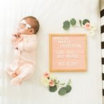 Blush Pink Maternity and In-Home Newborn Portraits in Fargo ND