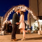 Christkindlemarkt Downtown Fargo North Dakota Engagement Pictures – Mark & Jessica