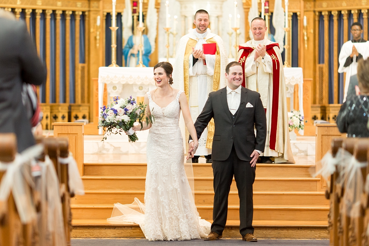 St Mary's Cathedral Fargo North Dakota Wedding | Weston & Jocelyn