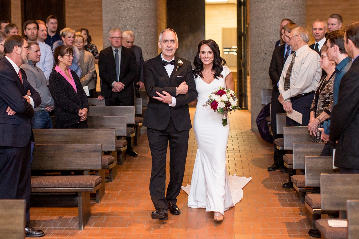 Nativity Catholic Hilton Garden Inn Fargo Wedding Photos