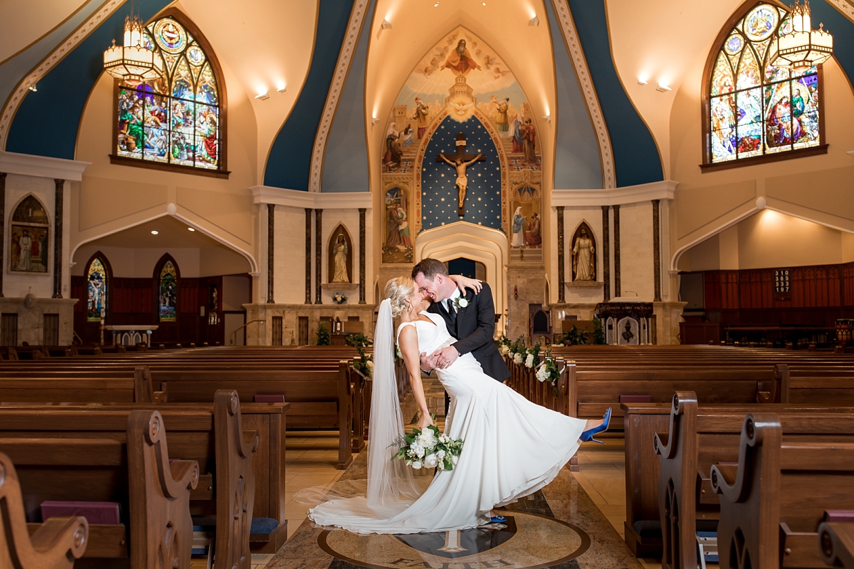 Sts. Anne & Joachim Fargo Catholic Wedding Photographer