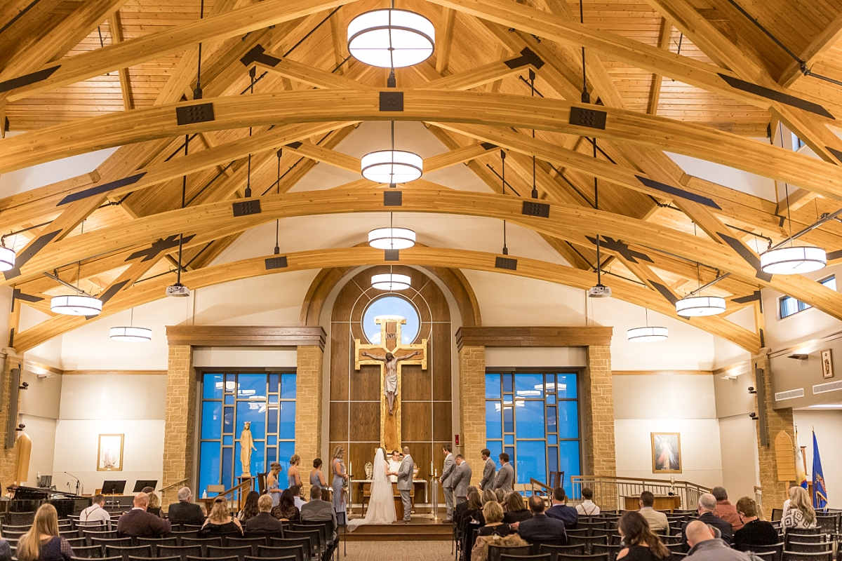 Holy Cross Catholic Church Fargo Wedding PhotographersSeniors