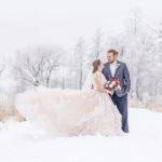 Detroit Lakes Holy Rosary Winter Wedding | Devin & Kelly