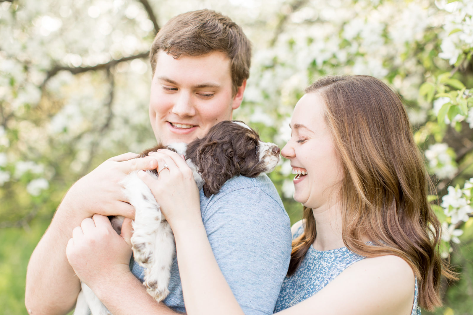 Orchard Glen Park Fargo Engagement Photographers