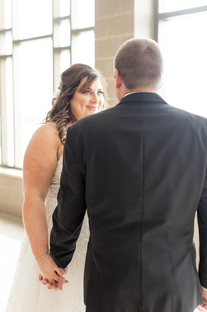 Holy Cross Catholic Church Fargo Wedding Abby Anderson