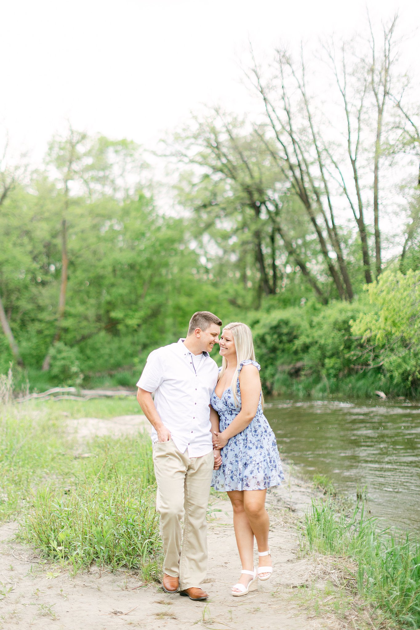 Buffalo River State Park Engagement Photo by Abby Anderson